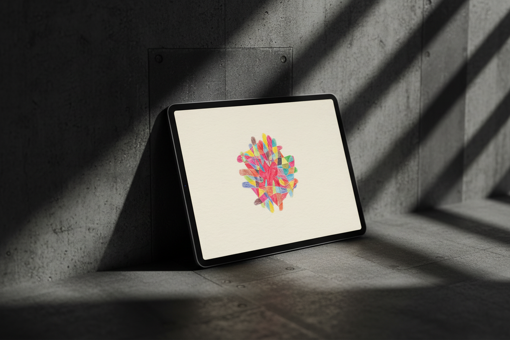 iPad moody mockup