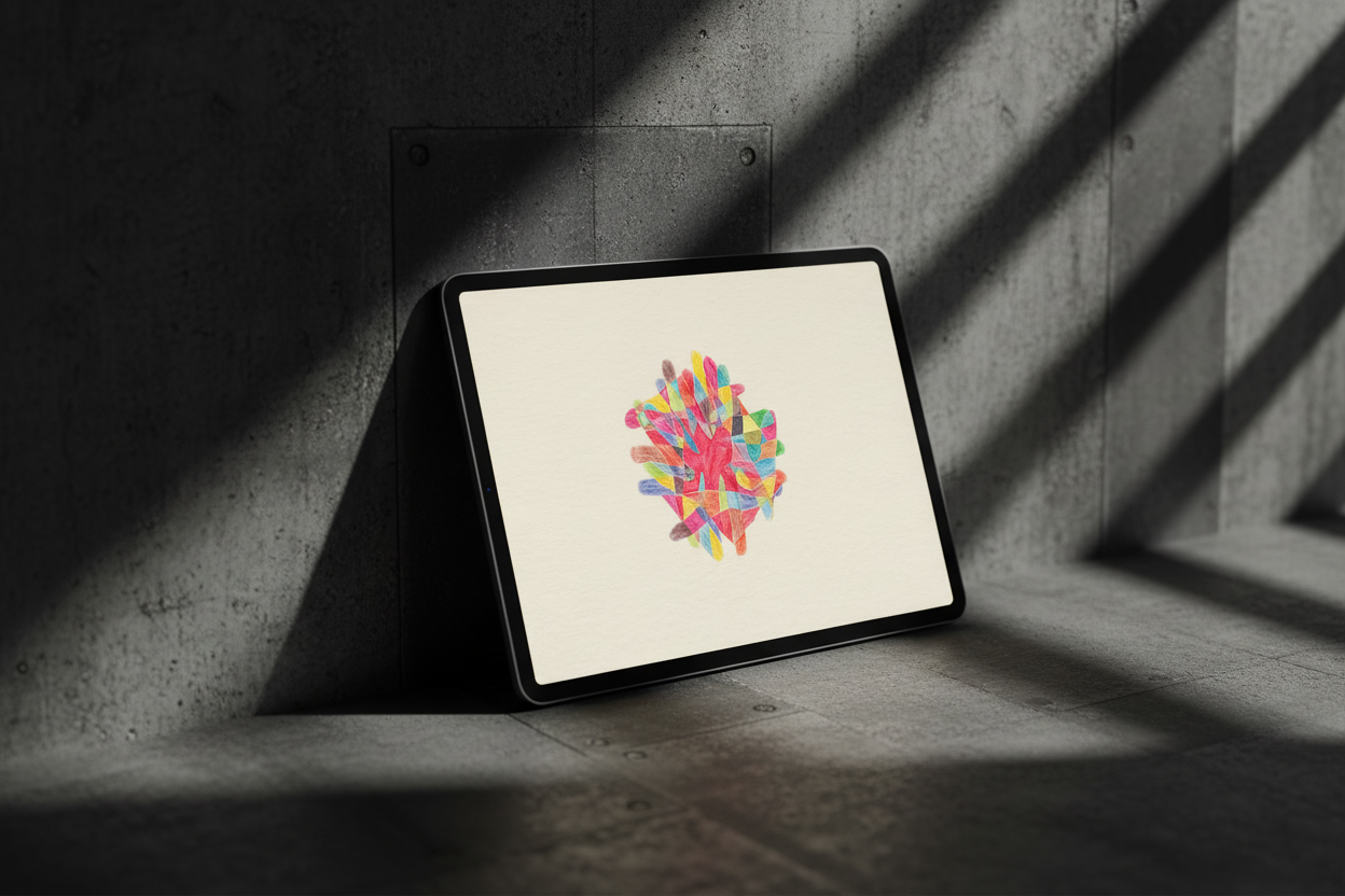iPad moody mockup
